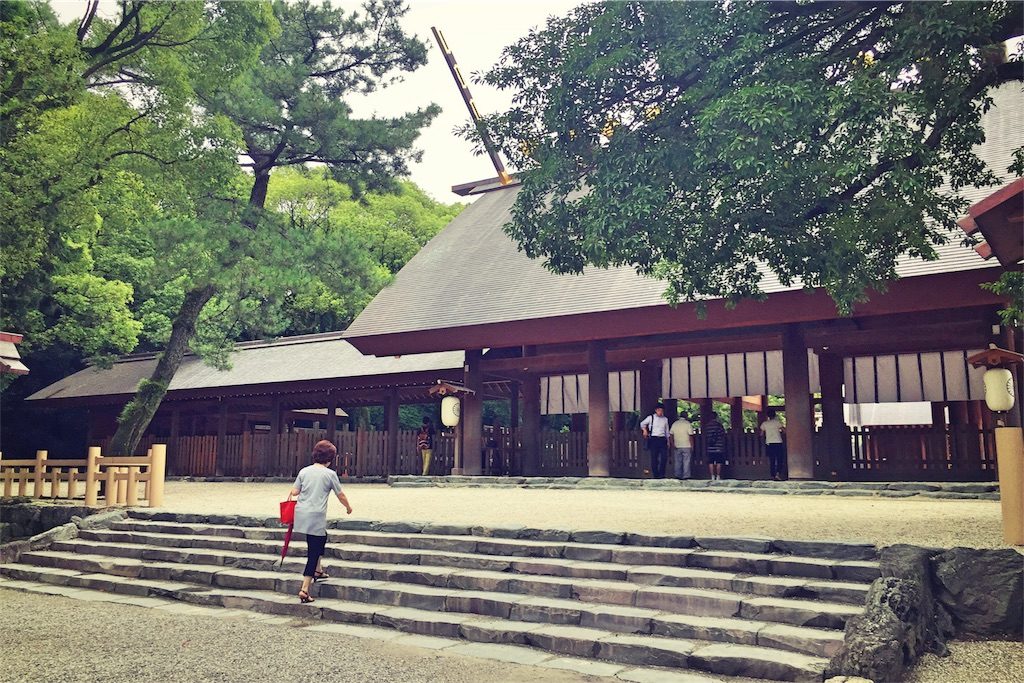 本殿の裏が最強パワースポット 草薙剣を祀る熱田神宮 愛知県 の