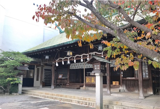 日吉神社(熊本市)珍しい山王鳥居が迎えてくれる神社