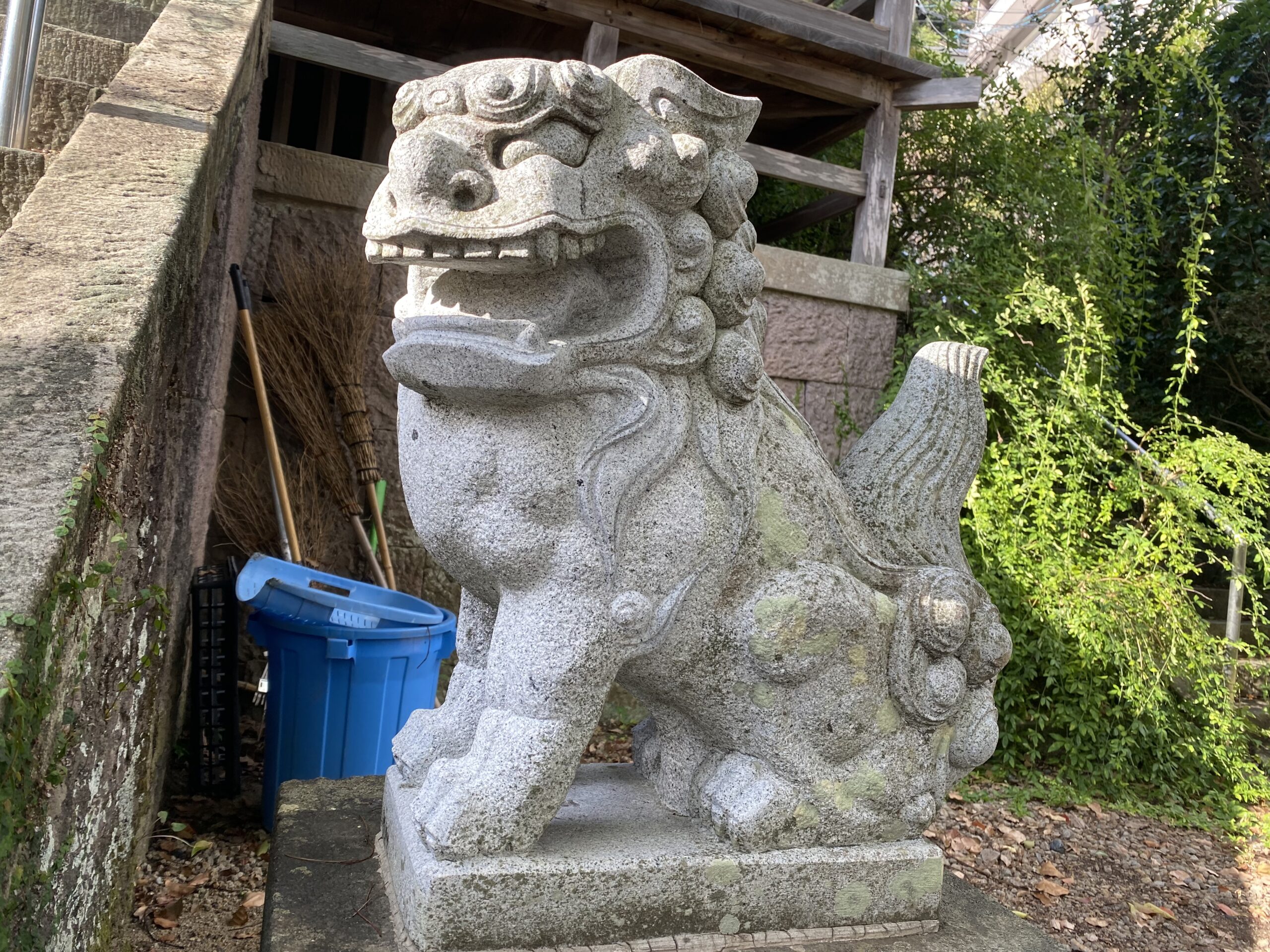 水神神社の狛犬