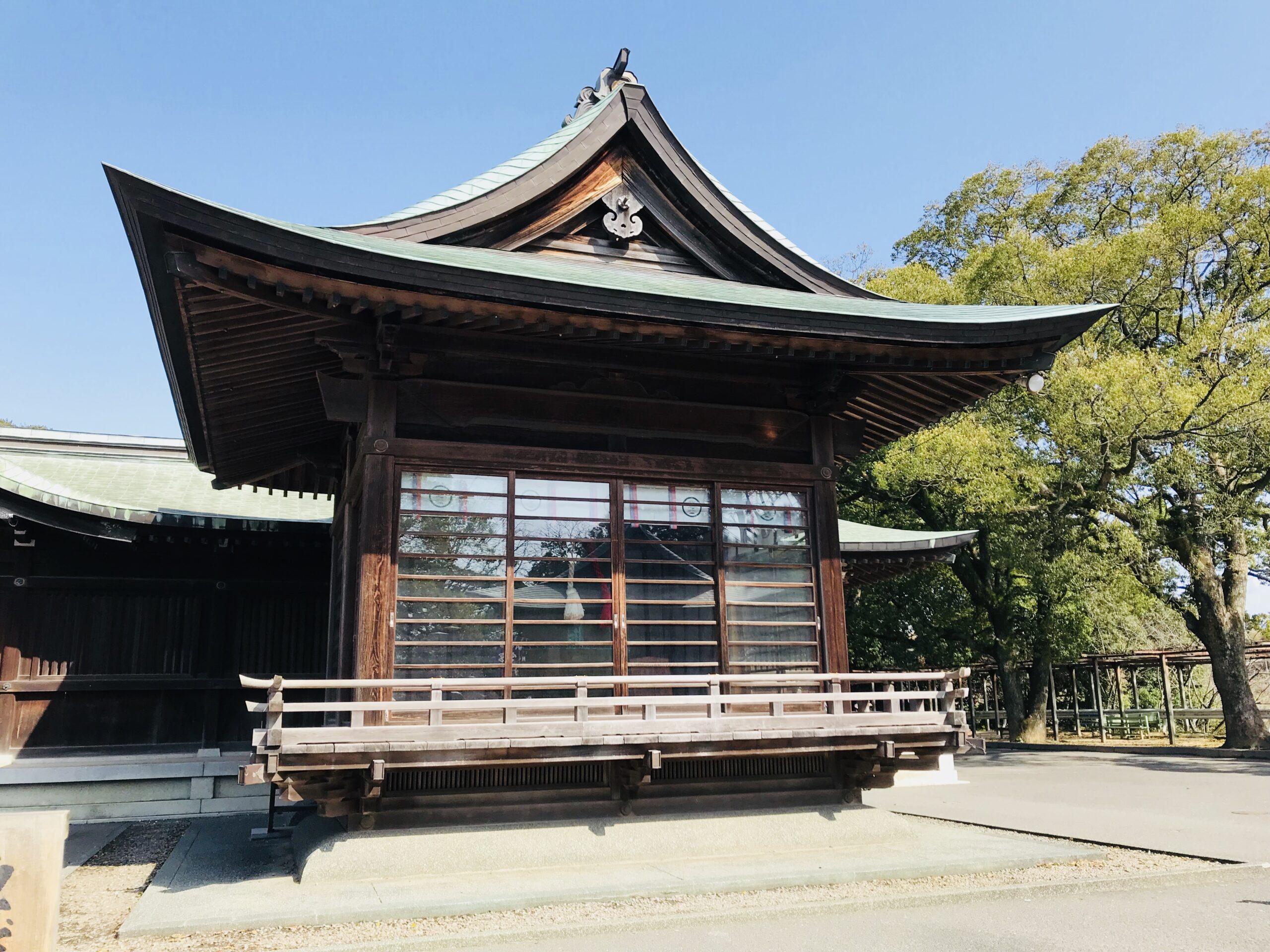日本一大きな大鈴がある宮地嶽神社
