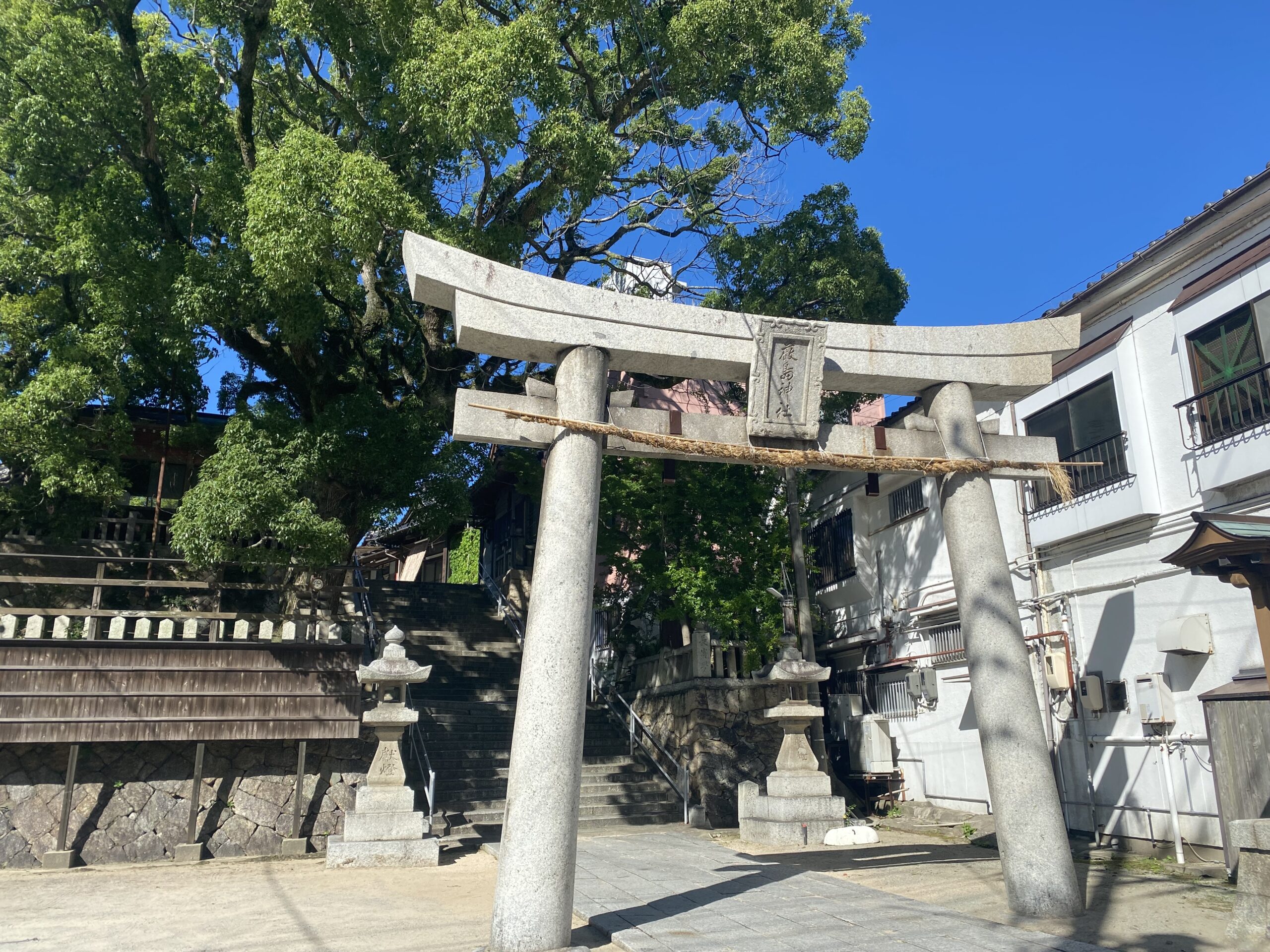 下関厳島神社へのアクセス