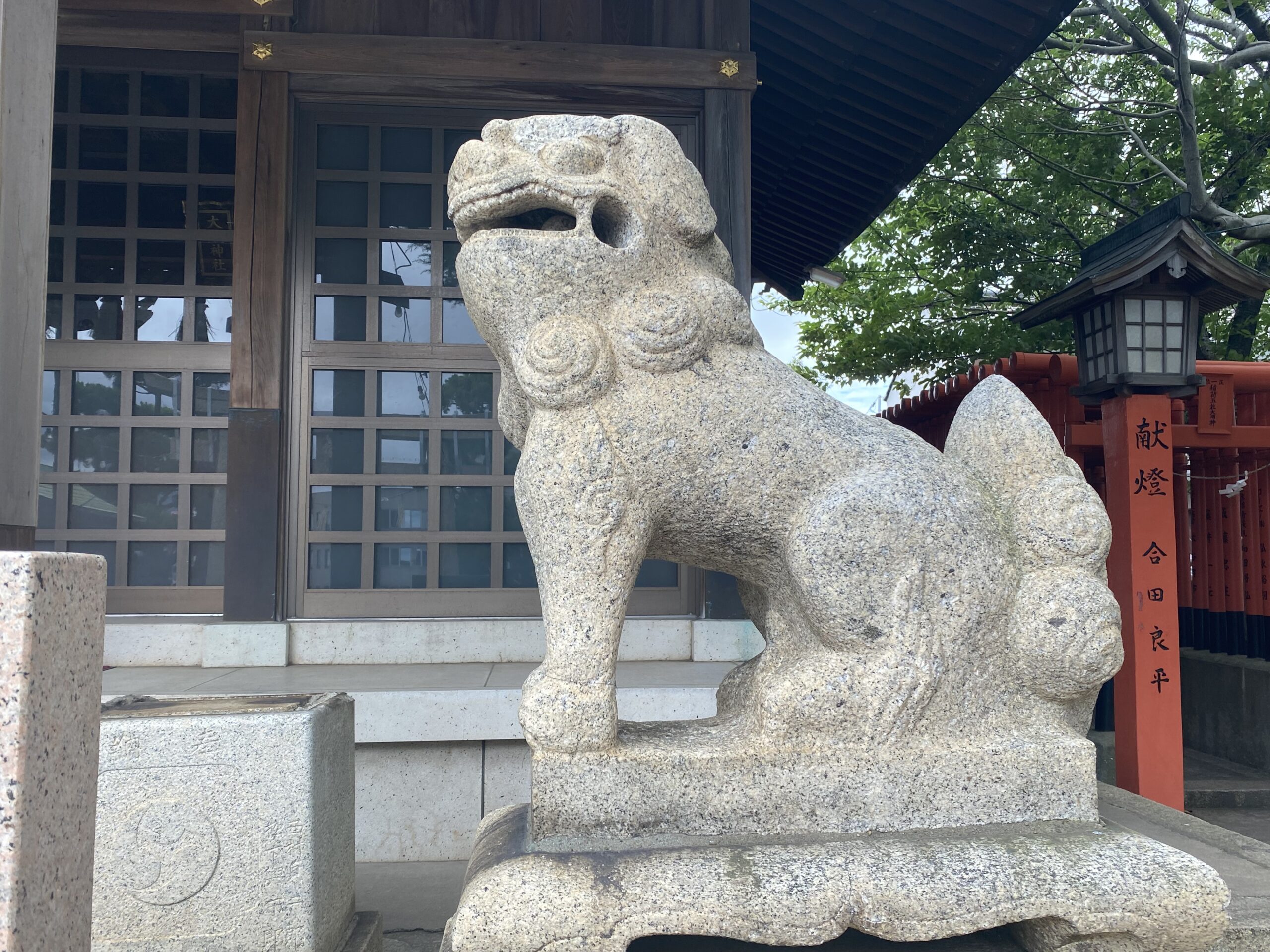 大歳神社の狛犬