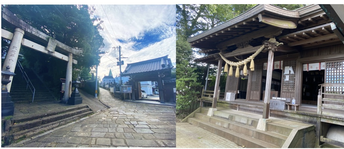 祈りの三角ゾーンと大浦諏訪神社
