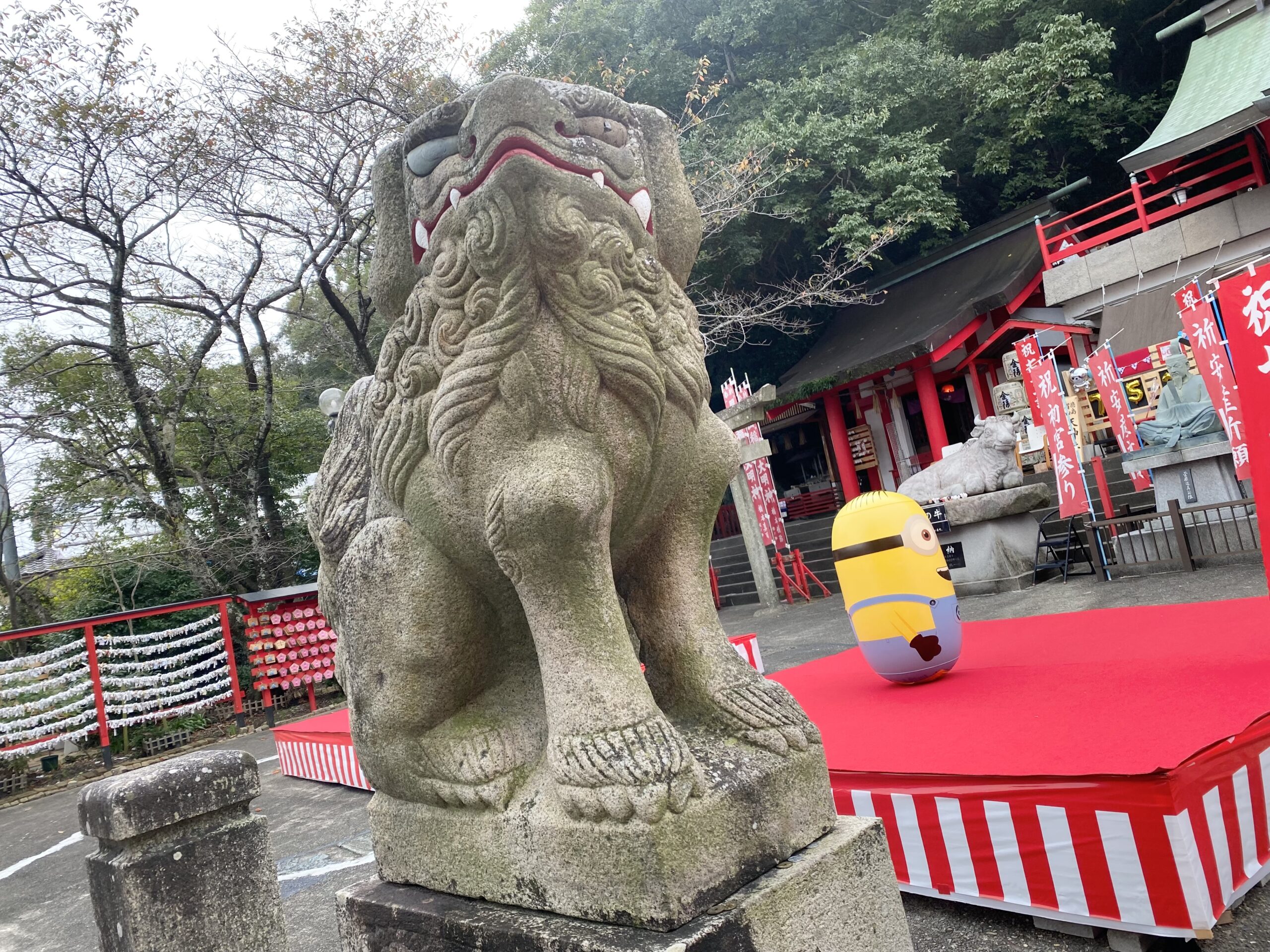 徳島天神社の狛犬