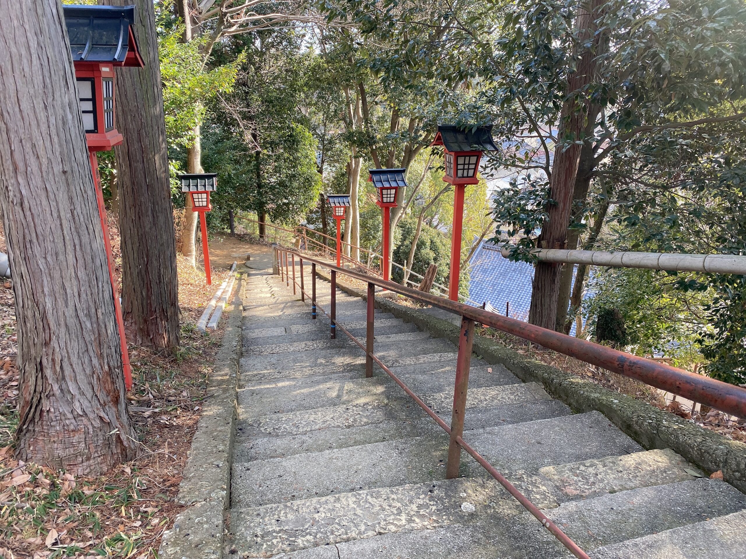 男山でパワースポット神社巡り(姫路御朱印めぐり)